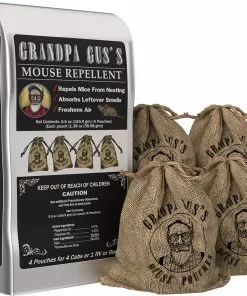 Buy π Grandpa Gus's Grandpa Gus Mouse Repellent Pouches - GMM-4-15 - Baits & Traps π