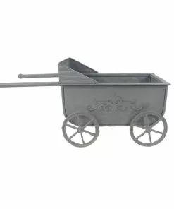Hot Sale 🎉 Alpine Rustic Metal Handcart Planter Assorted - KIY460A - Decorative Planters 👍