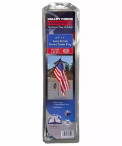 Cheapest 🔥 Valley Forge 2.5' x 4' Nylon Sleeved United States Flag - 60650 T - Flags & Flag Poles 👏