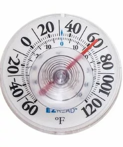 Best reviews of 🤩 EZ Read 3.5" Suction Cup Dial Thermometer 840-0006 - Thermometers & Weather Gauges 🎉