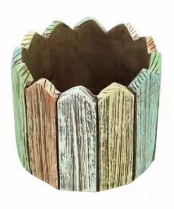 Flash Sale 🥰 Alpine Circular Picket Fence Planter - WGG408HH - Garden Accessories 👍