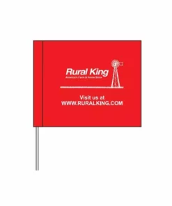 Buy ⌛ Blackburn 4" x 5" Red Survey Flags - 945WR/W10699 - Flags & Flag Poles 🔔