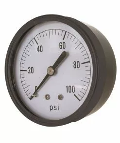 Wholesale 🥰 Valley Industries 2 Inch Dry Back Mount Pressure Gauge 100 PSI - CS-1224DAB100 - Parts & Accessories 🤩