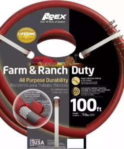 Brand new 😀 Various Brands Apex 5/8" x 100' Farm and Ranch Duty Hose - 889 100 - Hoses 😍