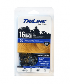 Hot Sale 😀 TriLink Saw Chain 16 inch Chain w/ 55 Drive Links CL15055TL2 - Chainsaw Parts & Accessories ✔️