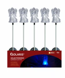 Discount 😉 Assorted Alpine Solar Angel LED Garden Stakes SOT102BB - Garden Accessories ⌛