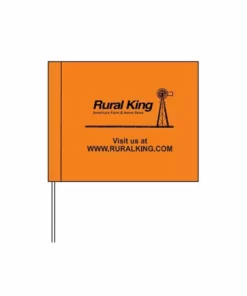 Cheap 😉 Blackburn 4" x 5" Orange Survey Flags - P451WO/B10699 - Flags & Flag Poles 😉