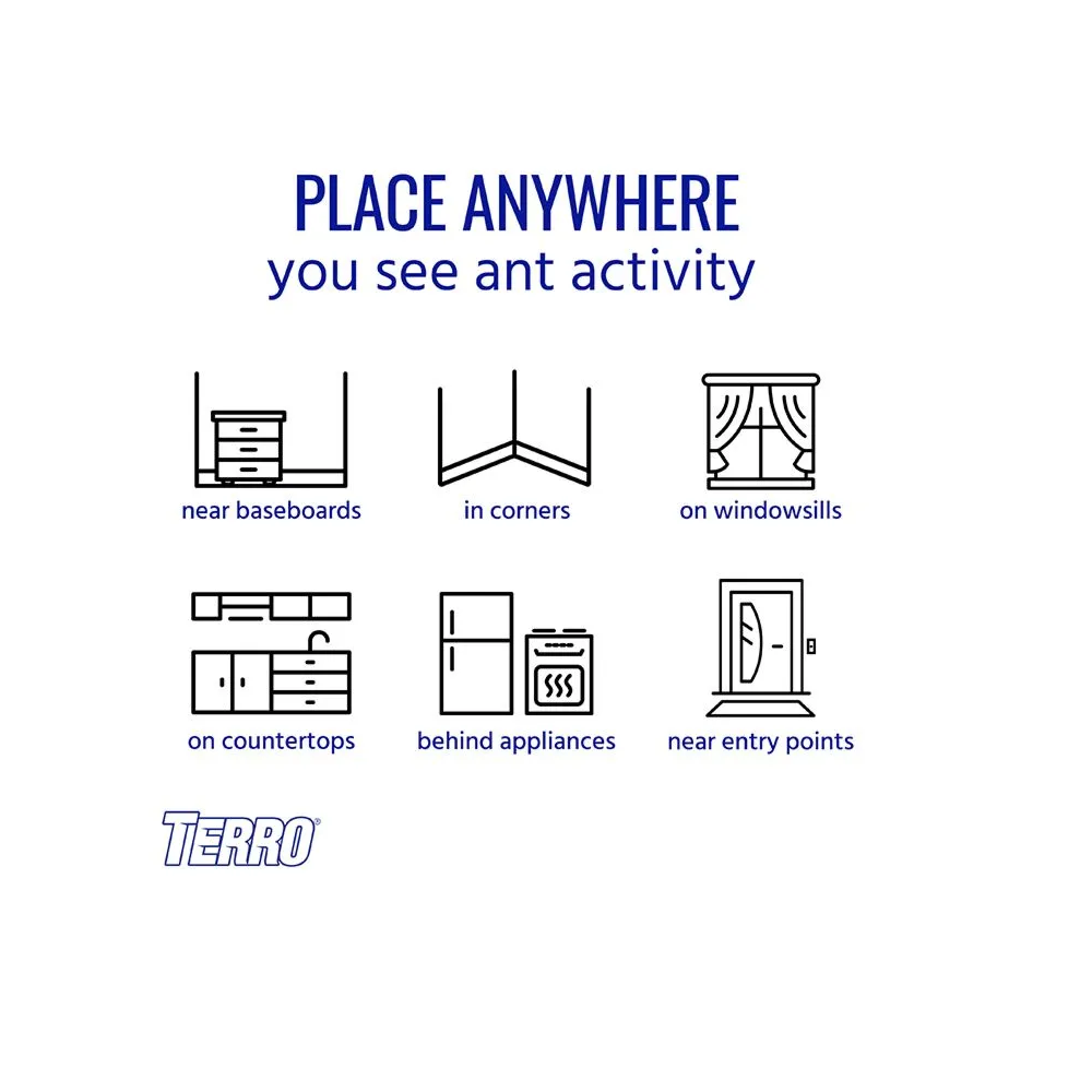 Outlet 🛒 Terro Ant Killer Liquid Ant Baits, 3 Pack - T300 - Baits & Traps 🔥 - Image 4