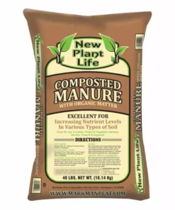 Outlet 👍 Various Brands Composted Manure, 40lb Bag - 310 - Soils 👏