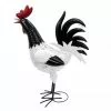 Outlet ✔️ RK Brand Alpine White Spotted Black Rooster Statue - JUM392 - Garden Accessories 🧨