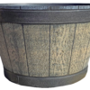 Deals 😍 Alpine 22.5" Resin Whiskey Barrel Planter - BAR18523 - Garden Center 😉
