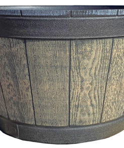 Deals 😍 Alpine 22.5" Resin Whiskey Barrel Planter - BAR18523 - Garden Center 😉
