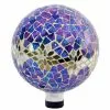 Best reviews of 🛒 Alpine Mosaic Glass Purple Globe HGY296 - Garden Accessories ⌛