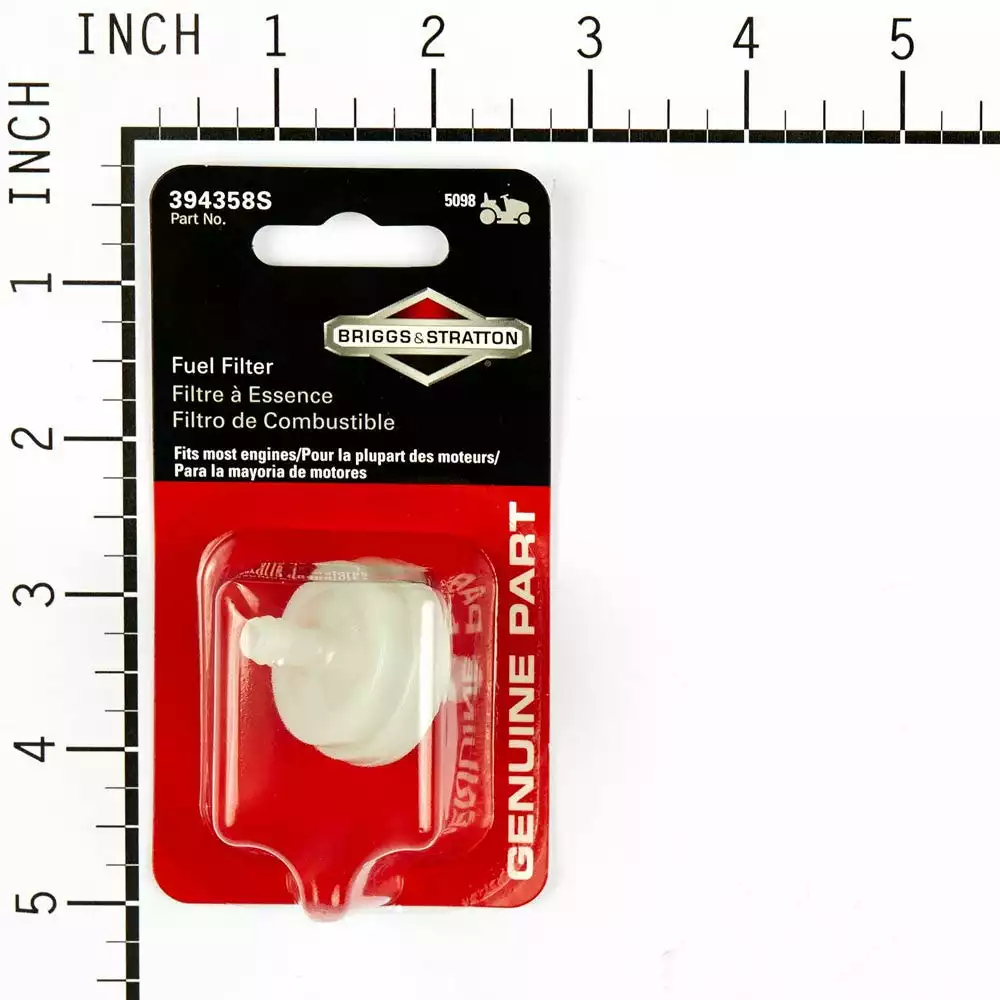 Hot Sale π Briggs & Stratton Briggs and Stratton Fuel Filter 75 Micron 5098K - Small Engines & Accessories βοΈ - Image 2
