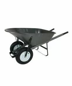 Outlet ❤️ Various Brands 10 Cubic Foot Steel Wheelbarrow - WB10S - Carts & Wheelbarrows ✔️