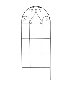 Hot Sale 🥰 American Gardenworks Scroll Trellis, Black - SCT - Garden Accessories ❤️