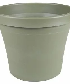 Best Sale 🔥 Bloem Terra Living Green Planter, 12" - 50412 - Decorative Planters 🧨