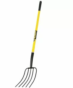 Cheap ❤️ Tru-Pro TruPro 5 Tine Manure Fork with Fiberglass Handle - 30323 - Pitchforks 😍