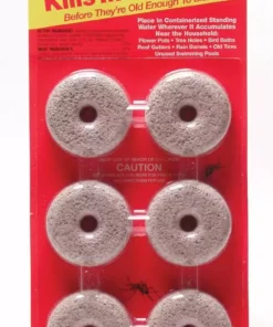 Best Pirce ❤️ Various Brands Summit Chemical Mosquito Dunks, 6 Count - 110-12 - Insecticides ❤️