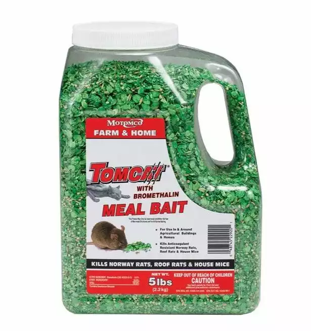 Flash Sale π Tomcat with Bromethalin Meal Bait Rodent Killer, 5lb - 22920 - Baits & Traps π